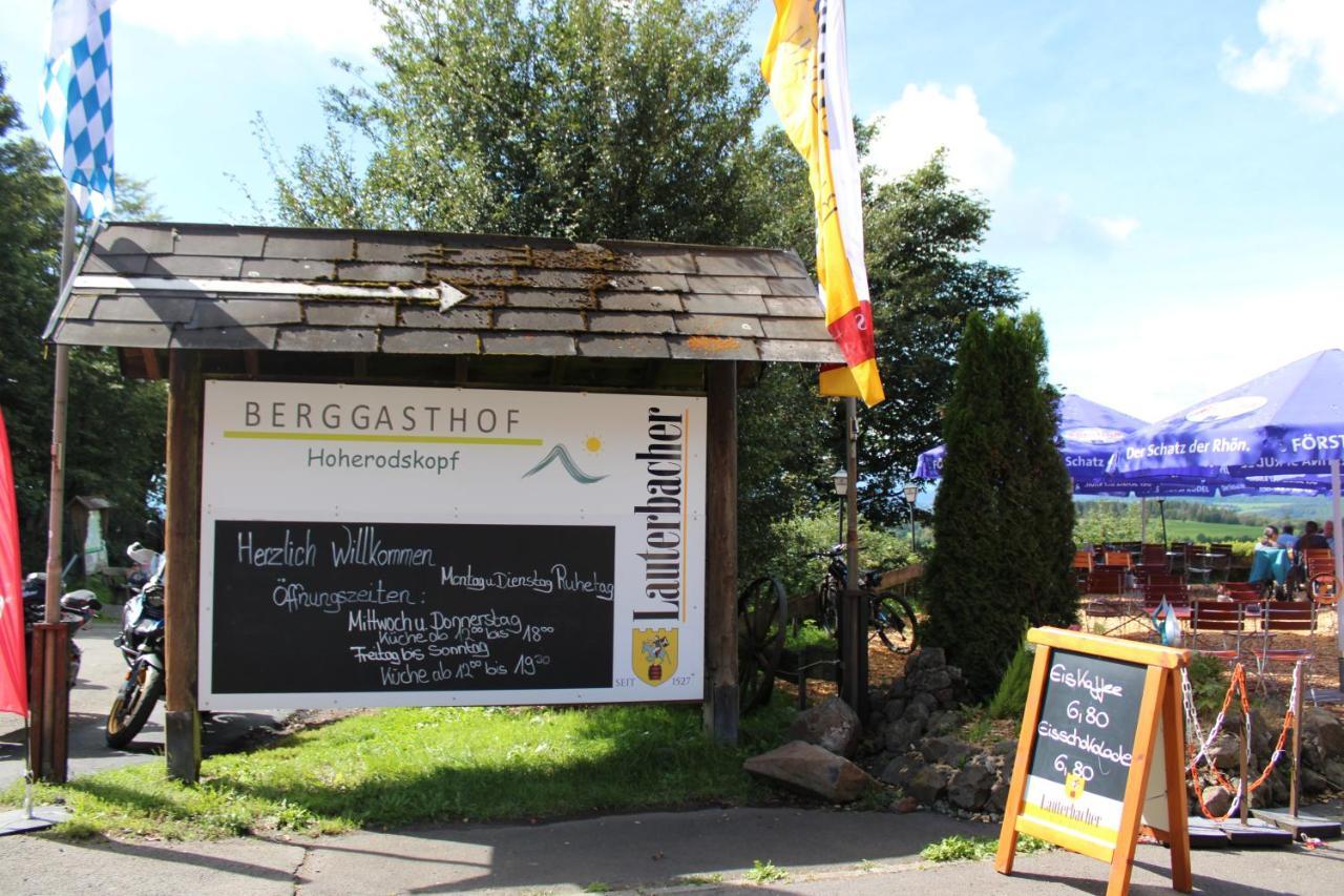 Berggasthof Hoherodskopf Schotten Esterno foto